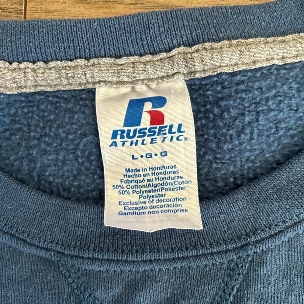 Russell Athletic Crewneck Sweatshirt Large - Picture 3 of 4